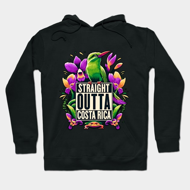 Straight Outta Costa Rica Hoodie by Straight Outta Styles